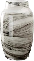 Artic Marble Vaas - Marmer Vaas - Ø 10 cm x H 25,5 cm – Luxury Vaas Medium