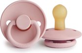 Frigg Daisy Latex Fopspeen 0-6M | baby pink