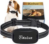 Koluz Anti Blafband voor kleine en grote honden Anti Blaf Apparaat  - Verstelbaar  Zowel Audio Als Vibratie Tril Correctie - Zonder Schok Diervriendelijk