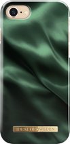 iDeal of Sweden iPhone SE2 (2020) & iPhone 8 Backcover hoesje - Emerald Satin