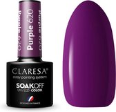 Claresa UV/LED Hybrid Gel Nagellak Paars #620 – 5ml.