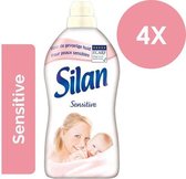 SILAN Sensitive - 4 x 1.5L - Wasverzachter - Voordeelverpakking - 240 Wasbeurten