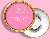 Livia false lashes - nepwimpers - strip lashes
