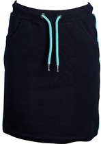 Meisjes rok terry marine/aqua | Maat 116/ 6Y