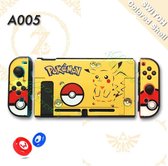 Nintendo Switch Case - Bescherm Hoesje Switch - Nintendo Switch Accessoires 2020 - Pokemon Pikachu Thema