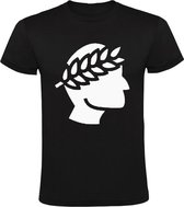 Julius Caesar Heren t-shirt | rome | romeinse rijk | italie | Zwart