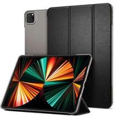 Geschikt voor Spigen Apple iPad Pro 12.9 2021 Smart Fold Case - Zwart