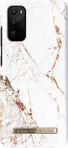 iDeal of Sweden Samsung Galaxy S20 Backcover hoesje - Carrara Gold