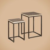 Salontafel set RENEW KM 15046 | Industrieel