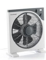 InnovaGoods Box Ø 30 cm 50W Witgrijze Vloerventilator