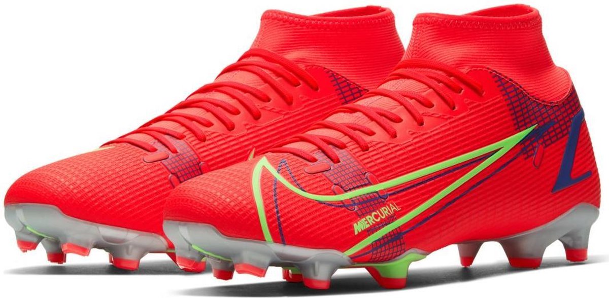 Nike Mercurial Superfly 8 FG/MG voetbalschoenen heren rood | bol.com