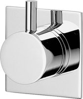 Jado Geometry A6 omstelkraan inbouwdeel + afbouwdeel chroom aansluitmaat 1/2" wand inbouw