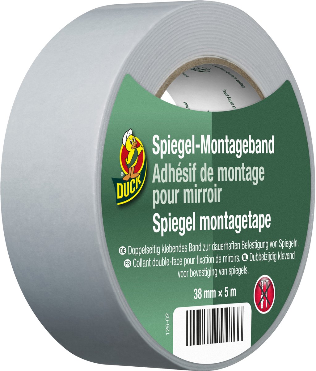 Duck Tape Spiegel Montagetape 38mm x 5m