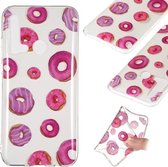 Coloured Drawing Transparant Clear TPU Case voor Huawei P20 lite (2019) (Donut)