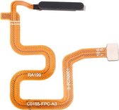 Vingerafdruksensor Flex-kabel voor OPPO Realme 6 (zwart)