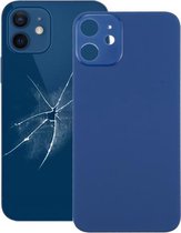 Eenvoudig vervangende batterijklep voor de iPhone 12 Mini (blauw)