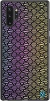 Voor Galaxy Note 10+ NILLKIN Brilliant Series Twinkle PC + TPU beschermhoes (regenboog)