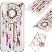 Coloured Drawing Transparant Clear TPU Case voor Galaxy A20e (Color bell)
