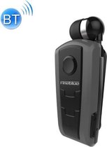 F910 CSR4.1 Intrekbare kabel Beller Trillingsherinnering Anti-diefstal Bluetooth-headset (grijs)