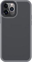 Voor iPhone 12/12 Pro Benks Skin Hand Feeling Series Anti-fall Frosted PC + TPU Case (grijs)