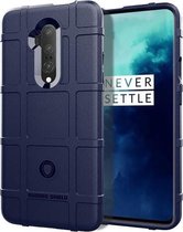 Voor OnePlus 7T Pro schokbestendig TPU-hoesje met volledige dekking (blauw)