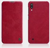 NILLKIN Crazy Horse Texture Horizontale Flip Leren Case voor Galaxy M10, met kaartsleuf (rood)