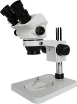 Kaisi 7050 0.7X-50X stereomicroscoop Binoculaire microscoop met licht (wit)