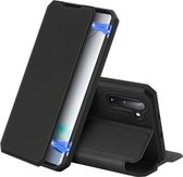 Voor Galaxy Note 10 DUX DUCIS Skin X-serie PU + TPU horizontale flip lederen tas met houder en kaartsleuven (zwart)