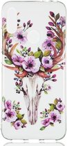 Sika Deer Pattern Noctilucent TPU Soft Case voor Geschikt voor Xiaomi Redmi Note 7