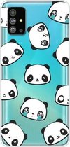 Voor Galaxy S20 Lucency Painted TPU beschermhoes (Panda)