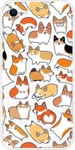 Voor iPhone 6 / 6s patroon TPU beschermhoes (veel Corgi)