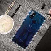 Voor OnePlus Nord N100 schokbestendig geverfd transparant TPU beschermhoes (dromenvanger)