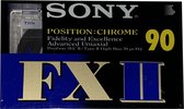 Sony casetteband Position Chrome 90min (2x45min) FXII IEC2 type2