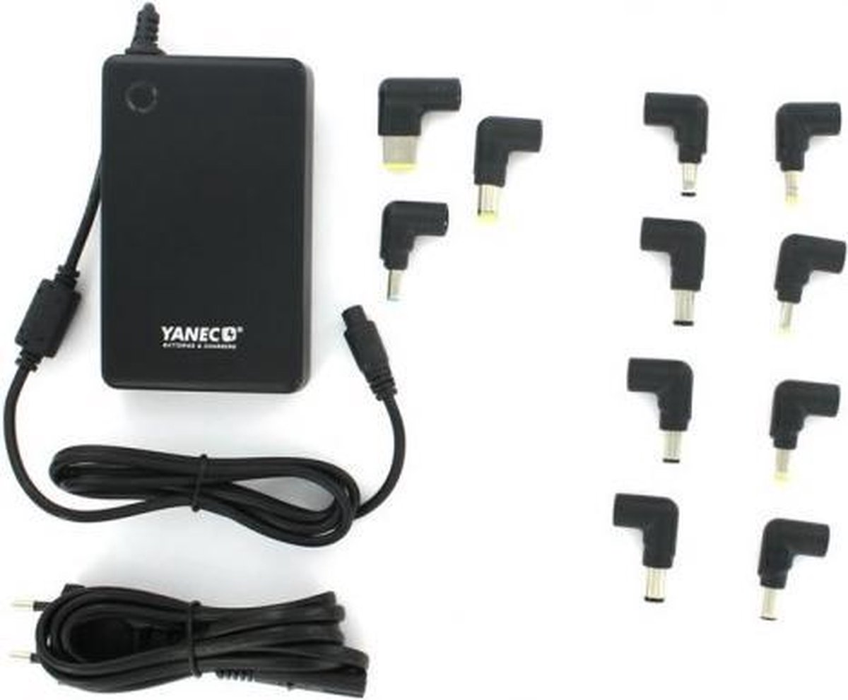 Yanec universele laptop adapter 70W