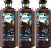 Herbal Essences Hydrate Coconut Milk Shampoo Multi Pack - 3 x 400 ml
