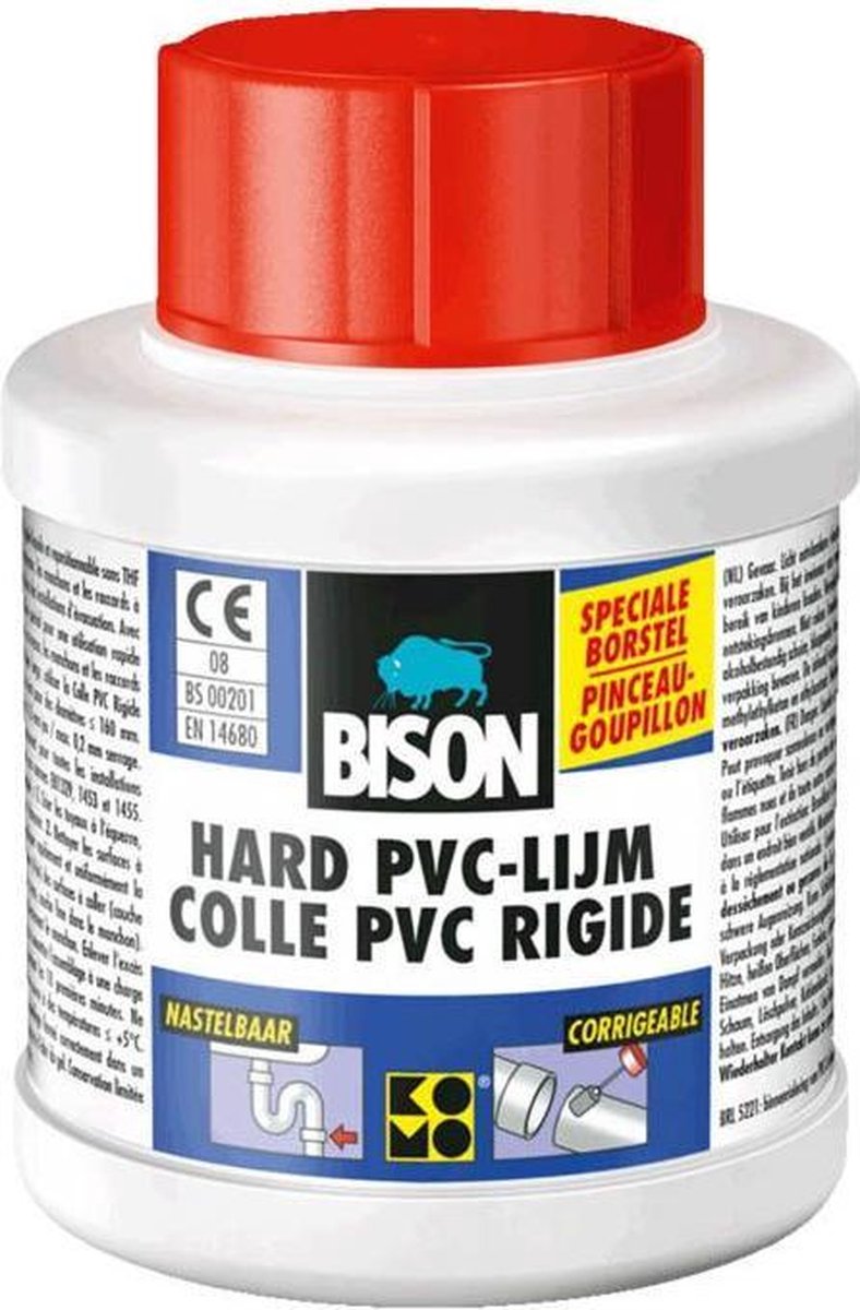 Bison Hard PVC Lijm - 100 ml - Bison