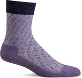 Sockwell Diabetes sokken Softie Dames Plum-Maat S/M: 35 - 38