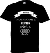 Audi T-shirt maat M