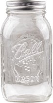 Mason Jar - Quart - Smalle Opening - 950 ml - 4 stuks