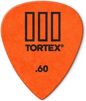 Dunlop Tortex III Pick 0.60 mm 6-pack plectrum