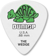 Dunlop Tortex The Wedge Pick 0.88 mm 6-pack plectrum