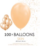 100 ballons couleur de peau