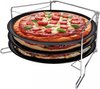 Kinghoff 1480 - Pizza bakplaten - set van 3