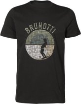 Brunotti tim O-hals shirt cirkle zwart - XL