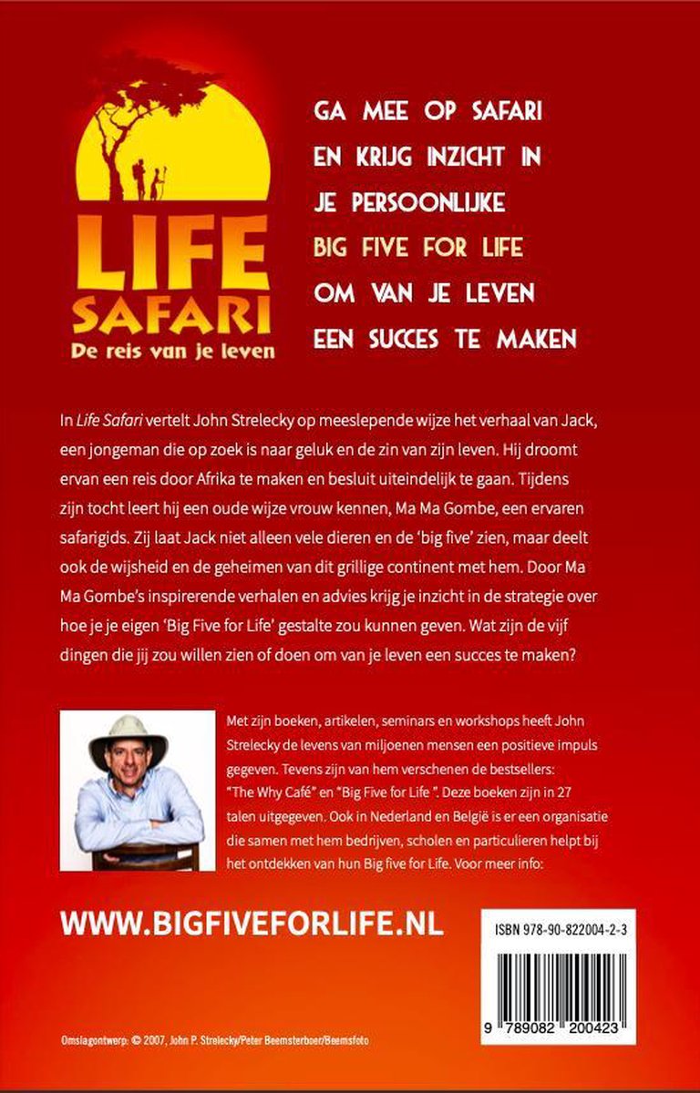 Life safari - back cover