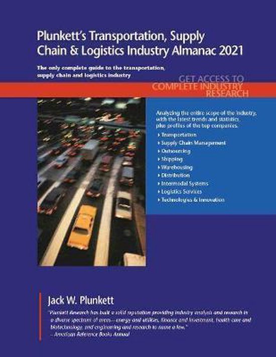 Plunkett's Transportation, Supply Chain & Logistics Industry Almanac