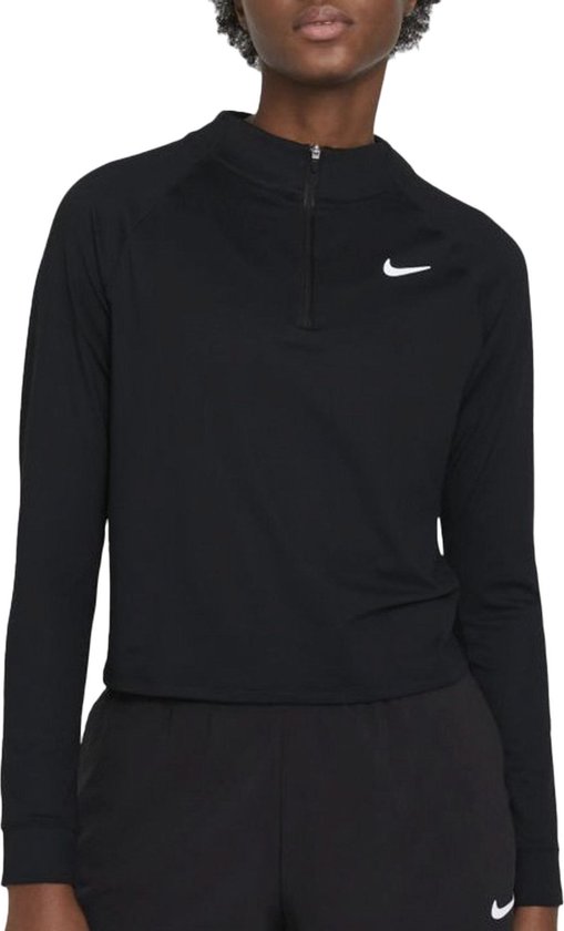 Nike Court Dri-FIT Victory Trainingssweater Sporttrui - Vrouwen - zwart/wit