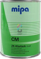 MIPA 2K Blanke Lak Mat 0,5 liter