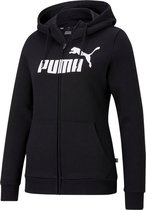 PUMA Essential Logo Full-Zip Dames Hoodie - Maat S
