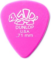 Dunlop Delrin 500 0.71 mm Pick 6-Pack standaard plectrum